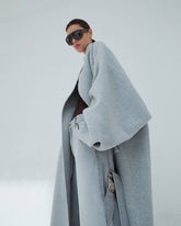 NORTH - OVERSIZE CASHMERE WOOL COAT