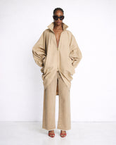 NORMA - DRAPED SLEEVES BOMBER JACKET