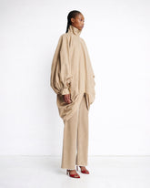 NORMA - DRAPED SLEEVES BOMBER JACKET