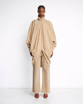 NORMA - DRAPED SLEEVES BOMBER JACKET