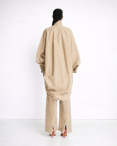 NORMA - DRAPED SLEEVES BOMBER JACKET