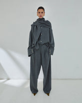 PHEBE - WIDE-LEG JAPANESE LIGHT WOOL PANTS
