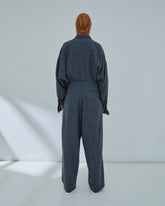 PHEBE - WIDE-LEG JAPANESE LIGHT WOOL PANTS