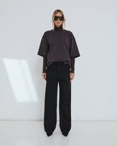 IRIS - PAPER BAG TENCEL DENIM