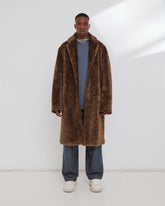 HUGH - FAUX FUR COAT