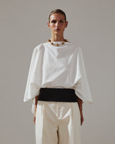 BRUNA - POPELINE BANDANA BLOUSE
