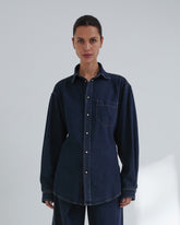 ANNE - TENCEL DENIM TAILORED SHIRT