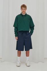 BRAD -  LIGHT WEIGHT POPELINE JOGGER FIT SHORTS