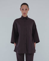 DORA -  TWILL DELAVE' SHIRT