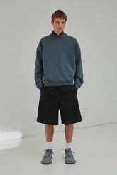 BRAD -  LIGHT WEIGHT POPELINE JOGGER FIT SHORTS