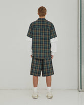KARL - JAPANESE CHECK SHORT SLEEVED SHIRT