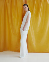 IRIS  - VISCOSE TWILL PAPER BAG PANTS