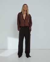 KEANU - SILK ORGANZA SHIRT