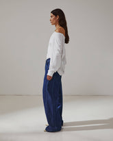 IRIS - PAPER BAG TENCEL DENIM