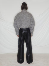 DAISY - PLONGE NAPPA LEATHER PANTS