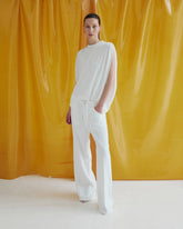 IRIS  - VISCOSE TWILL PAPER BAG PANTS