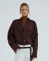 CARLA - OVERSIZE POPELINE SHIRT