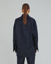 NOEL - POLO TAILORED SHIRT WITH DETACHABLE PIN