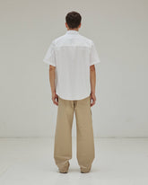 KARL - LIGHT WEIGHT POPELINE  SHORT SLEEVED SHIRT