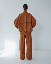 LEE - SUEDE LEATHER BOMBER JACKET