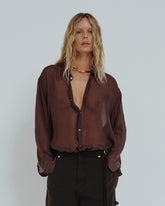 KEANU - SILK ORGANZA SHIRT