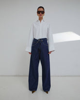 INES - FOLD OVER DENIM