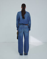 JODIE - TUNIC STYLE TENCEL SHIRT