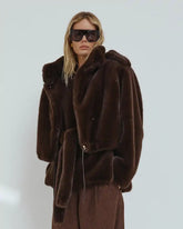 HUNTER - FAUX FUR JACKET
