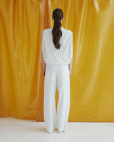 IRIS  - VISCOSE TWILL PAPER BAG PANTS