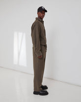 IAN  - JAPANESE LIGHT WOOL JOGGER FIT PANTS