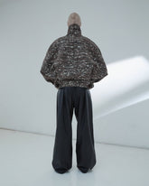 CELINE - BOUCLE' WOOL AVIATOR BOMBER
