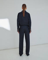 GRACE - MID-RISE TAILORED PANTS