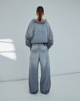 IRIS - PAPER BAG TENCEL DENIM